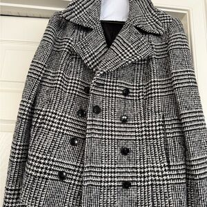 Banana republic plaid wool jacket. Sz: 10